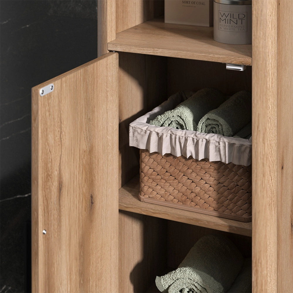 Armadietto medio Skara Rovere 30 x 90 cm Vicco