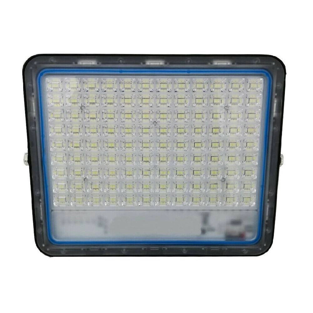 Trade Shop - Lampione Stradale Solare Faro A Led 200w Con Pannello Solare Luce Fredda 58200 -
