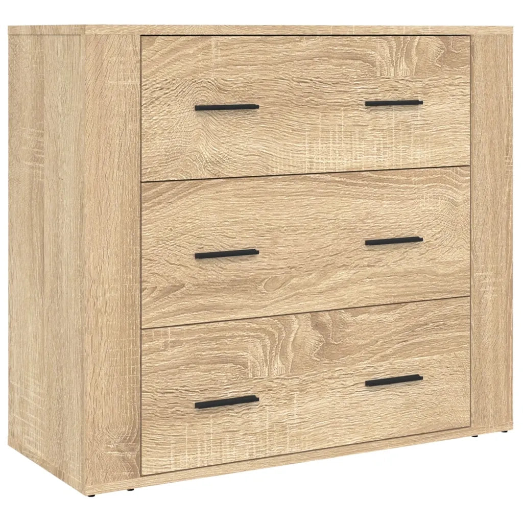 Credenza-Buffet-Armadio da cucina Rovere Sonoma in Legno Multistrato 141703
