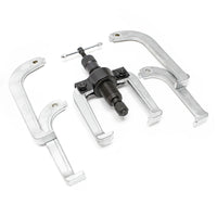 Set di estrattori idraulici con forza di trazione da 10 t in una pratica valigetta