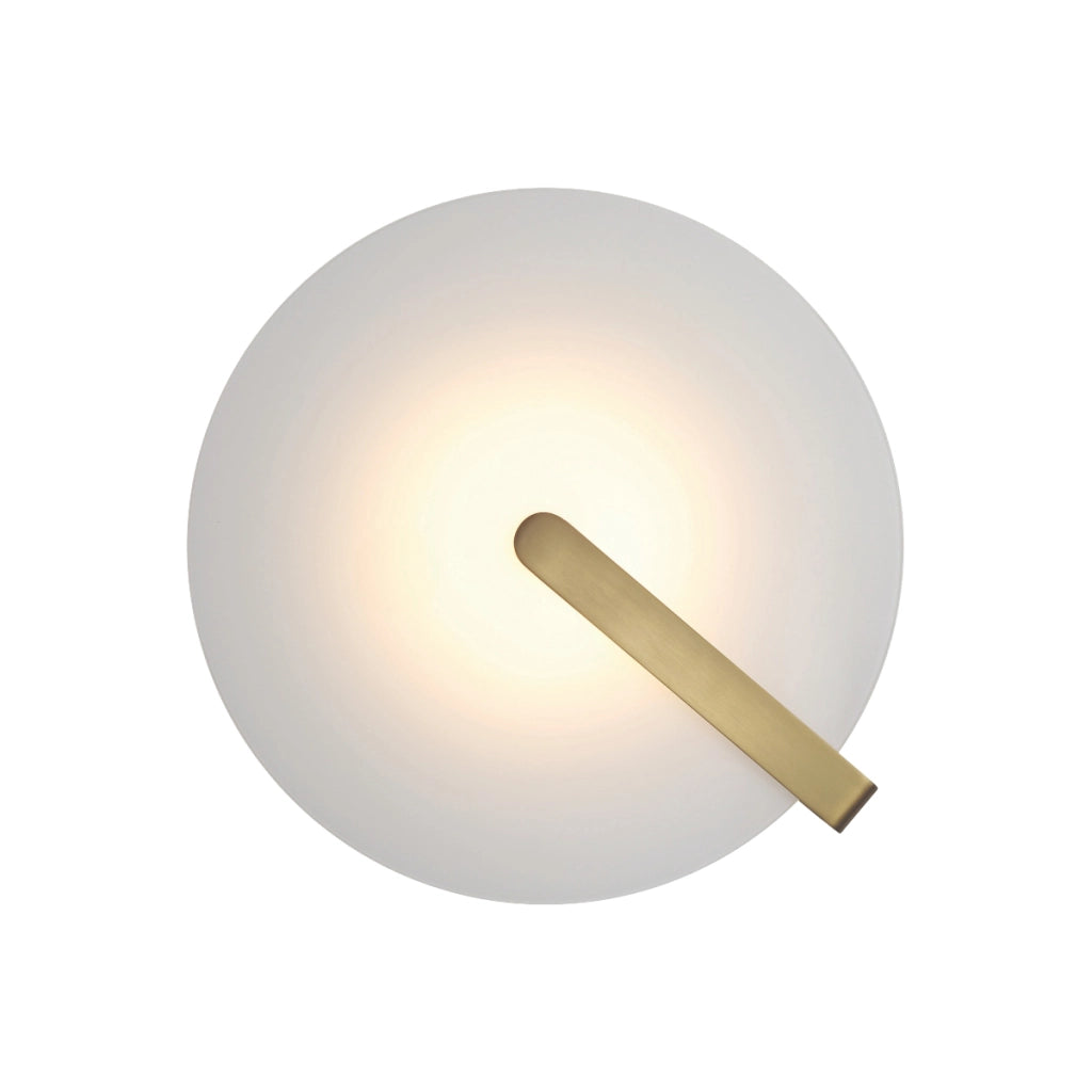 Applique/Plafoniera Nuvola bianca oro Ø31 LED 14W