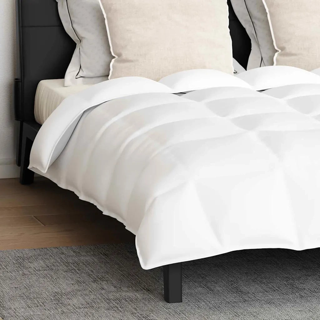 vidaXL Piumone 3 pcs Bianco Piume