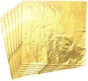FOGLIA COLORE ORO 14 X 14 CM 25 PEZZI
