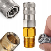 Gancio Rapido M22 INOX – Acciaio Inossidabile | Filettatura Esterna M22 | Per Idropulitrici Professionali