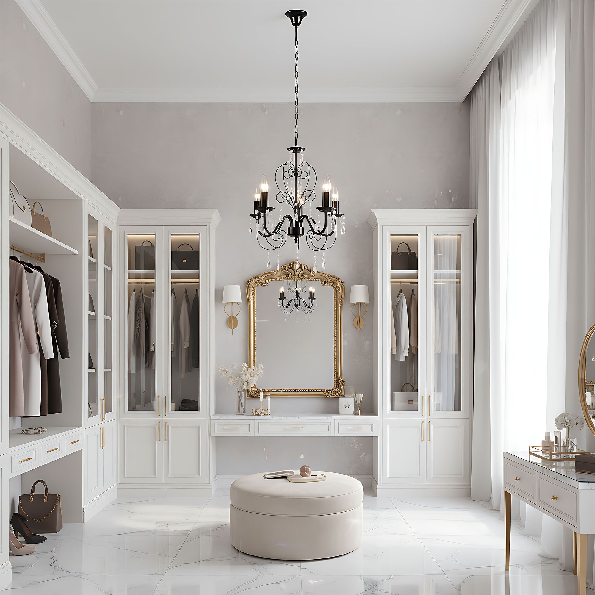 Lampada Da Soffitto Ebt010-5cp Black