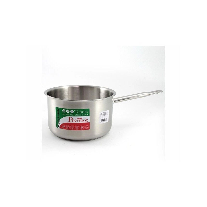 3C CASA PNT670020 Tender Casseruola Fonda 1 Manico Acciaio Inox 18-10 Induzione 20 cm 3,75 L