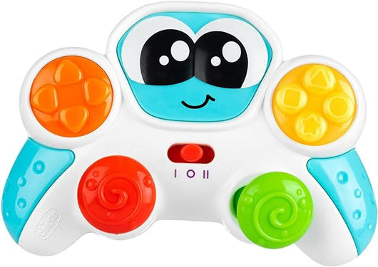 Chicco Baby Controller, Giocattolo Parlante e Interattivo, Controller Elettronico Educativo Bilingue Italiano/Inglese, C
