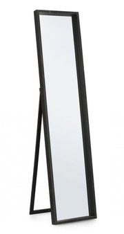Specchio Rettangolare Nero Moderno da Interno 40x170 - YOUNG