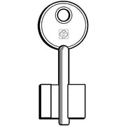 CHIAVE DOPPIA MAPPA IDM 5ID7 SILCA - OTTONE NICHELATO- 5 pezzi