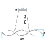 Lampada Led Lhj021-cp Rose Gold