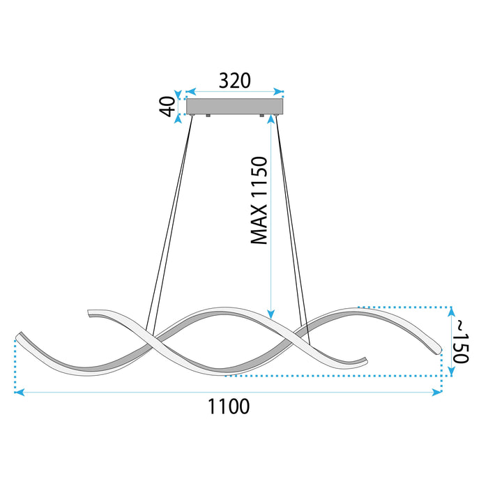 Lampada Led Lhj021-cp Rose Gold