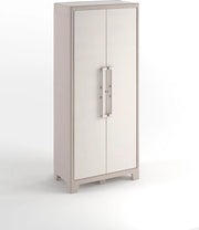 Armadio 8 Ripiani 80x44x182 cm Keter Gulliver Multispace XL Sabbia e Beige