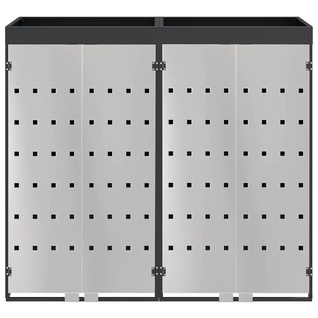 Contenitore per Rifiuti per 3 Bidoni 340 x 77.5 x 115.5 cm