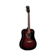 Chitarra acustica eko 06216520 ranger 6 eq red sunburst