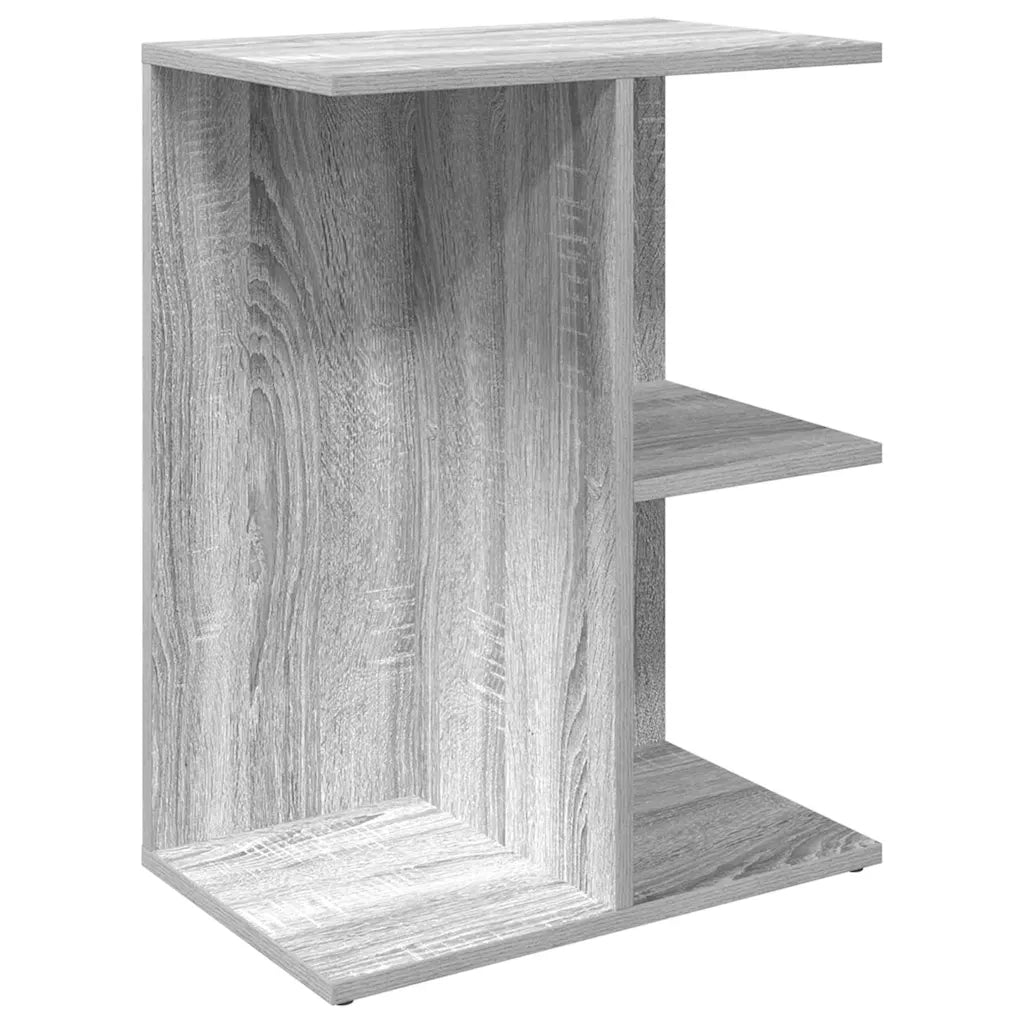 Comodini 2 pz-Set di 2 Tavolino da notte Grigio Sonoma 46,5x29x61 cm in Legno Multistrato