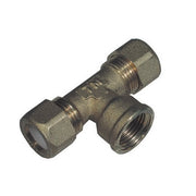 TEE FEMMINA PER RAME CON OGIVA TEFLON TIEMME- 3/4 x 22- TIEMM- pezzi 1