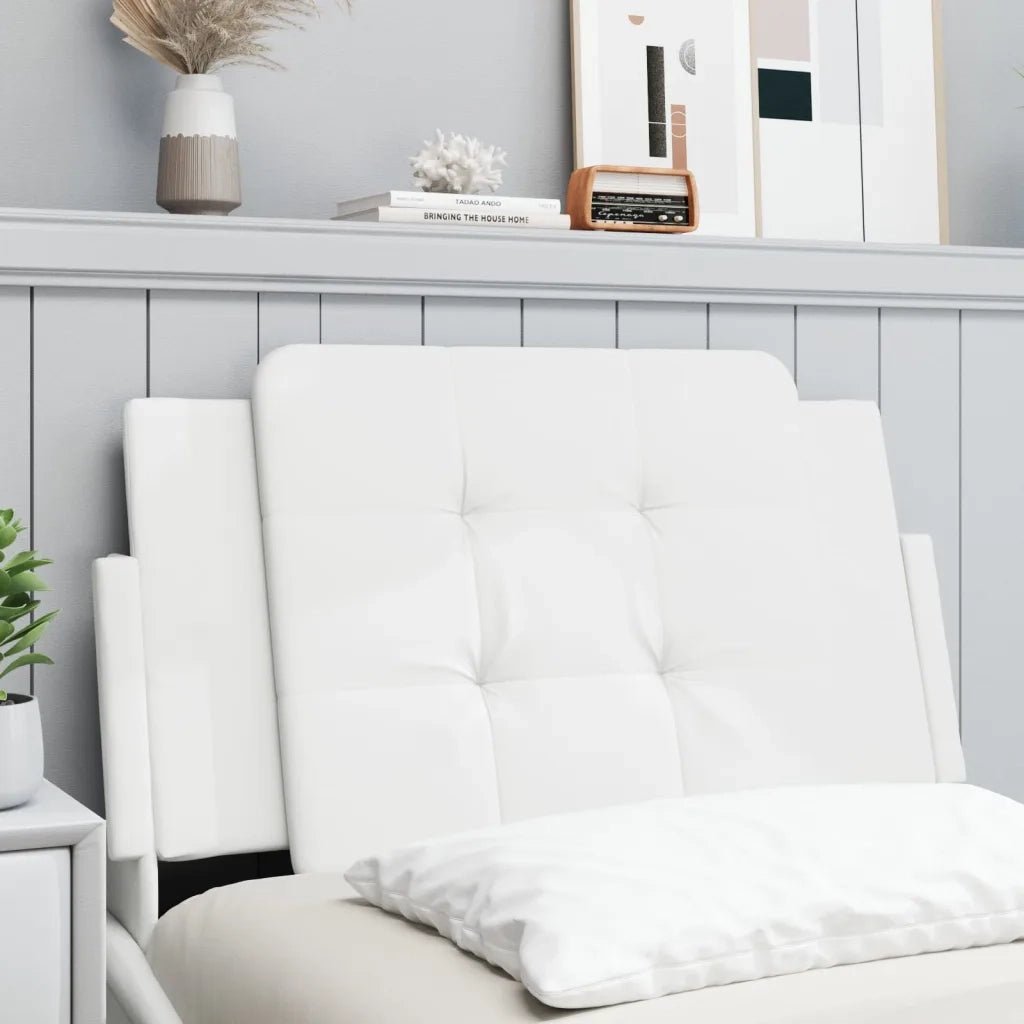 Cuscino Testiera Zadar Bianco 90 cm in Similpelle CFW8952616