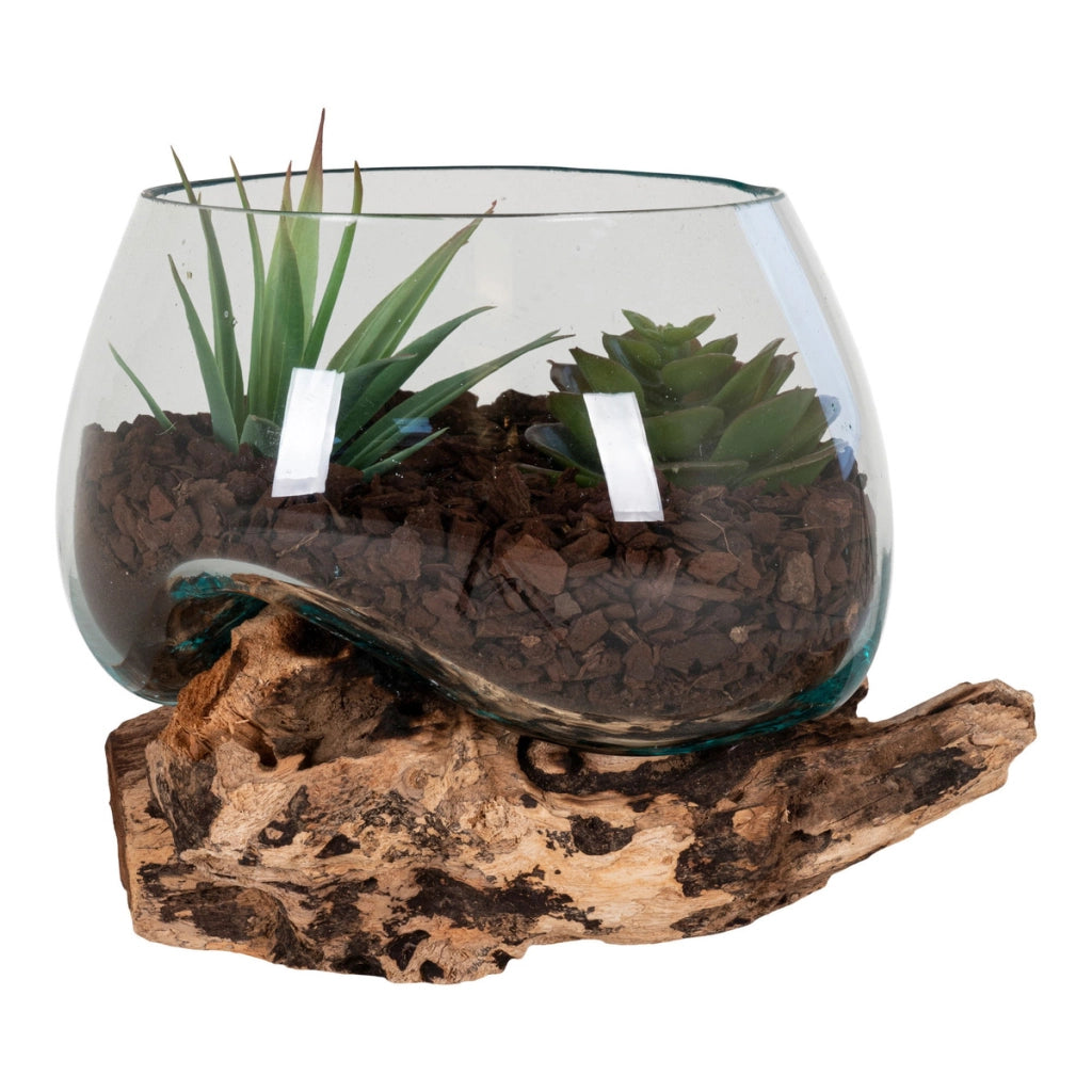 Terrario San, Marrone, Legno, 15x15x15 cm