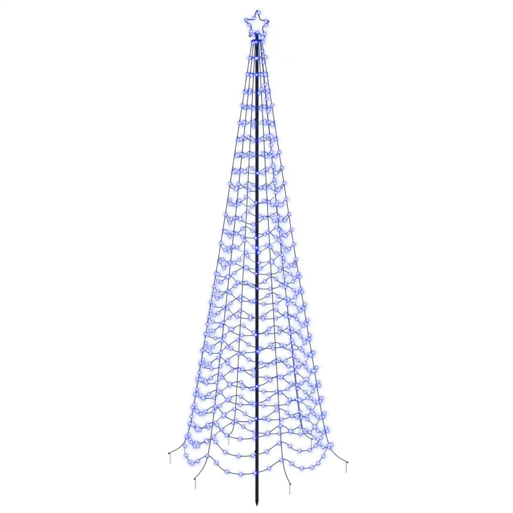 Albero di Natale a spirale LED con picchetto EKENAS 300 cm 42056595