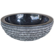 Lavabo in marmo diametro 40 cm nero 02_0002836