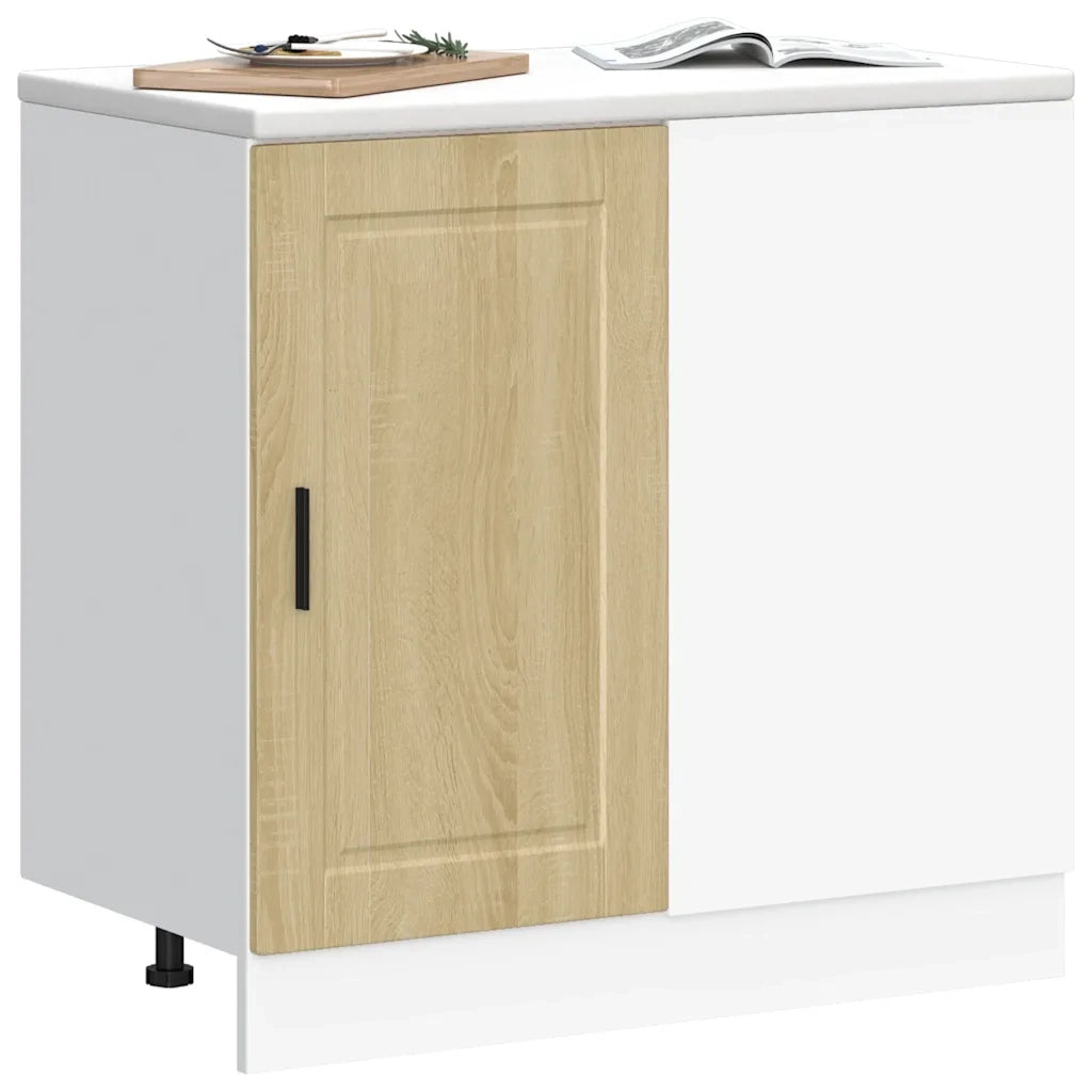 Base da Cucina-Mobile Base da Cucina Porto Rovere Sonoma in Legno Multistrato 421438