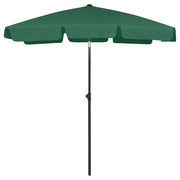 Ombrellone da Spiaggia Verde 180x120 cm  cod mxl 19665
