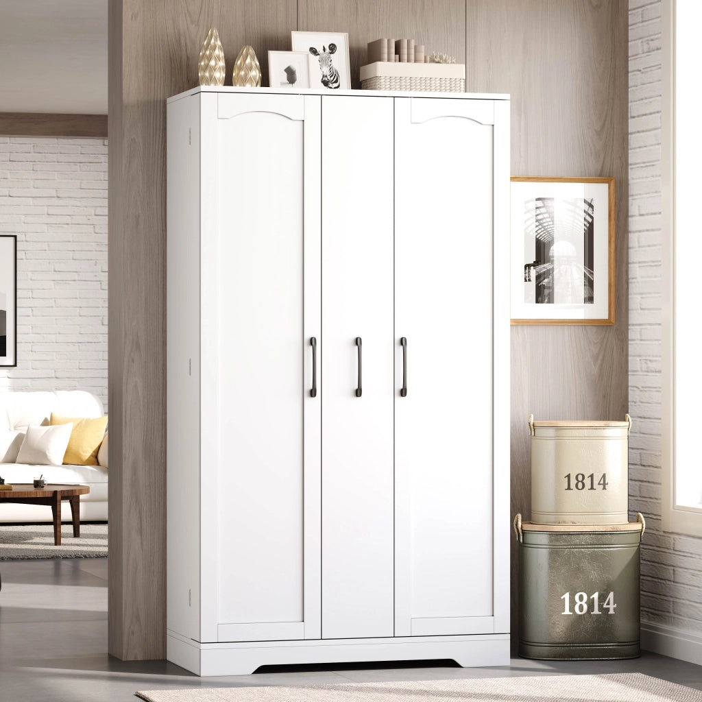 Mobile da cucina con ripiani portaspezie e estrazione verticale 150x78x40 cm; bianco