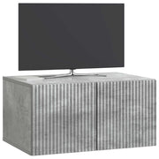Mobile TV da Muro | Armadietto TV | Mobile Porta TV Grigio Cemento 59,5 x 41 x 30 cm