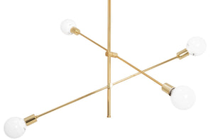 Lampada Da Soffitto Pernsile Due Braccia Regolata APP479-4C