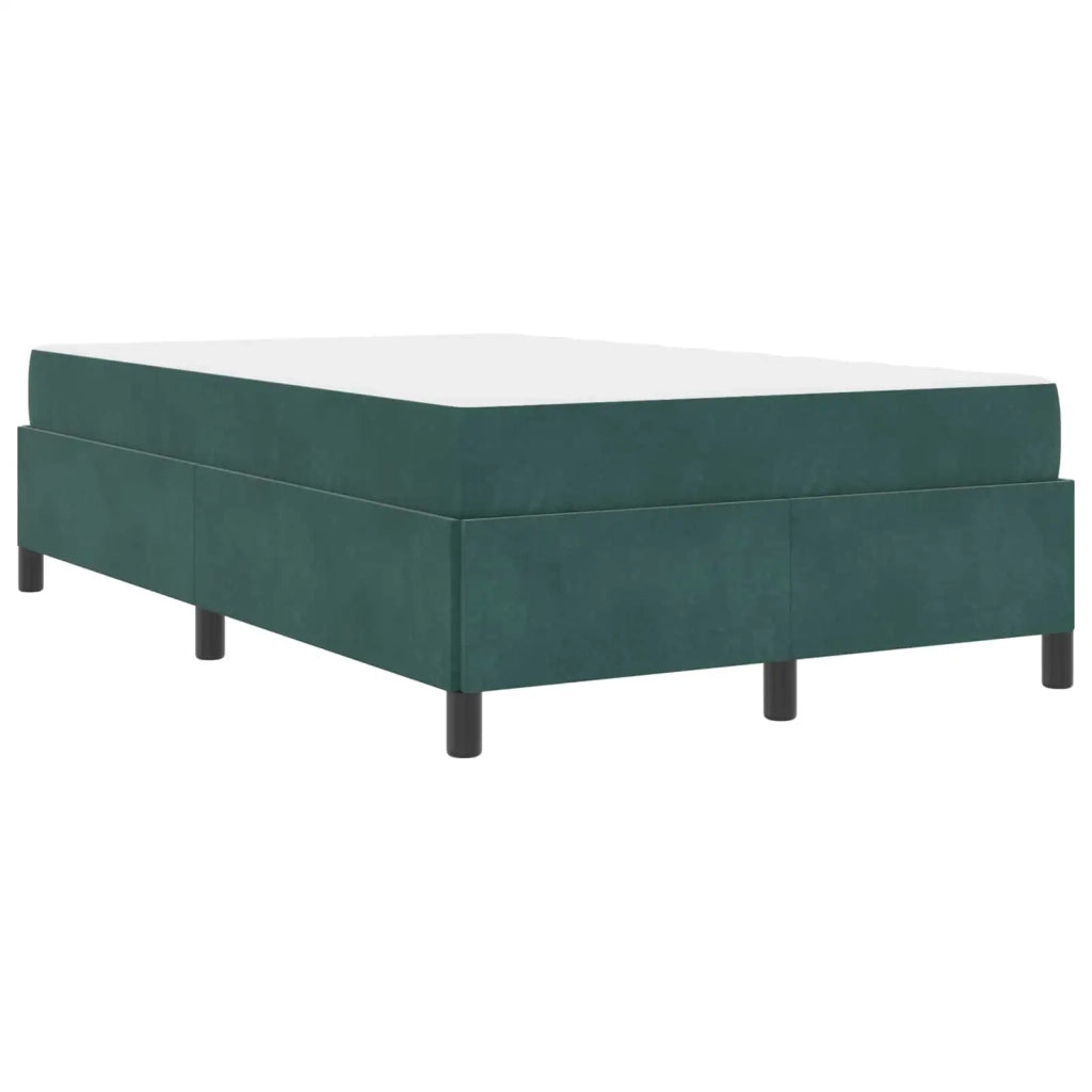 Struttura del letto Verde Scuro 120 x 200 cm Tessuto 3399057