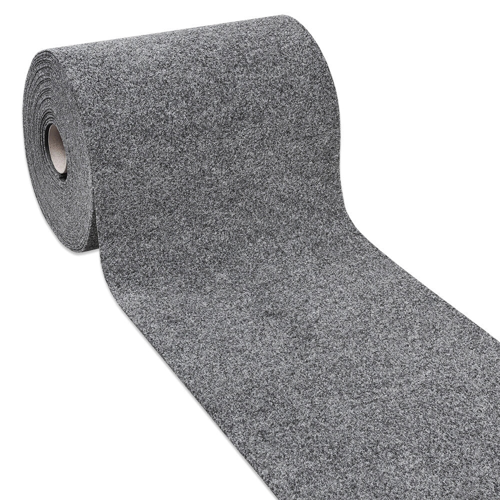 Passatoia 50x500 cm Corridoio Agugliato Moquette Corsia Grigio Zerbino Esterno Interno Negozio