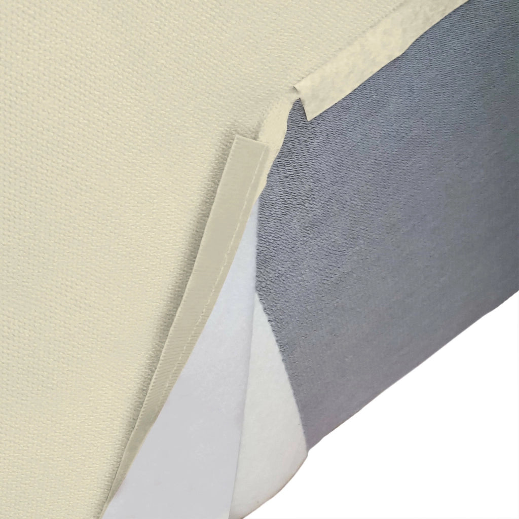 Pouf Avolasca, Pouf da salotto, 100% Made in Italy, Poltroncina relax in tessuto imbottito, Cm 80x70h43, Beige