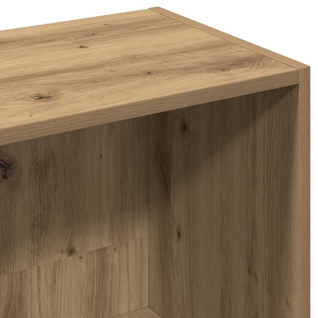 vidaXL Libreria Rovere Artigianale 66x30x130 cm Legno Multistrato