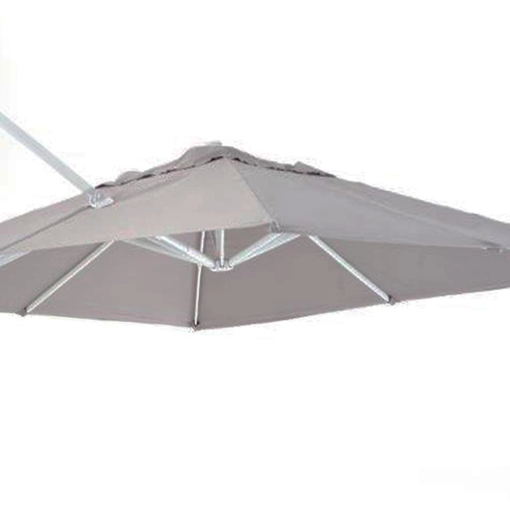 Marvin Telo Ricambio Per Ombrellone Palo Decentrato Giardino Senso 3X3 3X4 Copertura Esterno Grigio/3 X 4