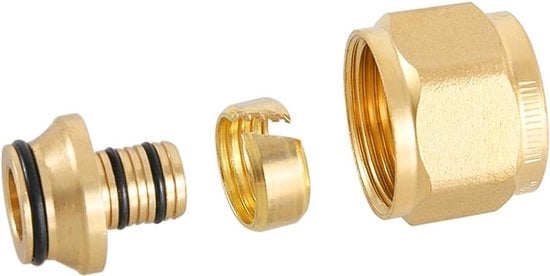Connessione per riscaldamento a pavimento 16mm x 2mm in ottone duraturo - Adatto per sistemi di riscaldamento 3/4 pollici - Installazione semplice - Adattatore ermetico con 

Modello: 
Dimensioni: 16mm x 2mm 
Materiali: Ottone duraturo