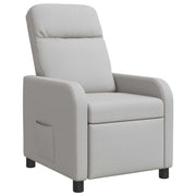Poltrona reclinabile Grigio Nuvola Tessuto 42034931