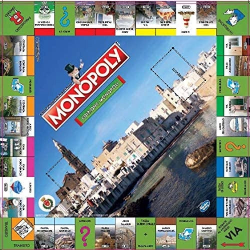 Winning Moves Monopoly- Edizione Città di Monopoli da Collezione 2019