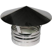 Diankamin terminale in acciaio per canne fumarie diametro 120 mm