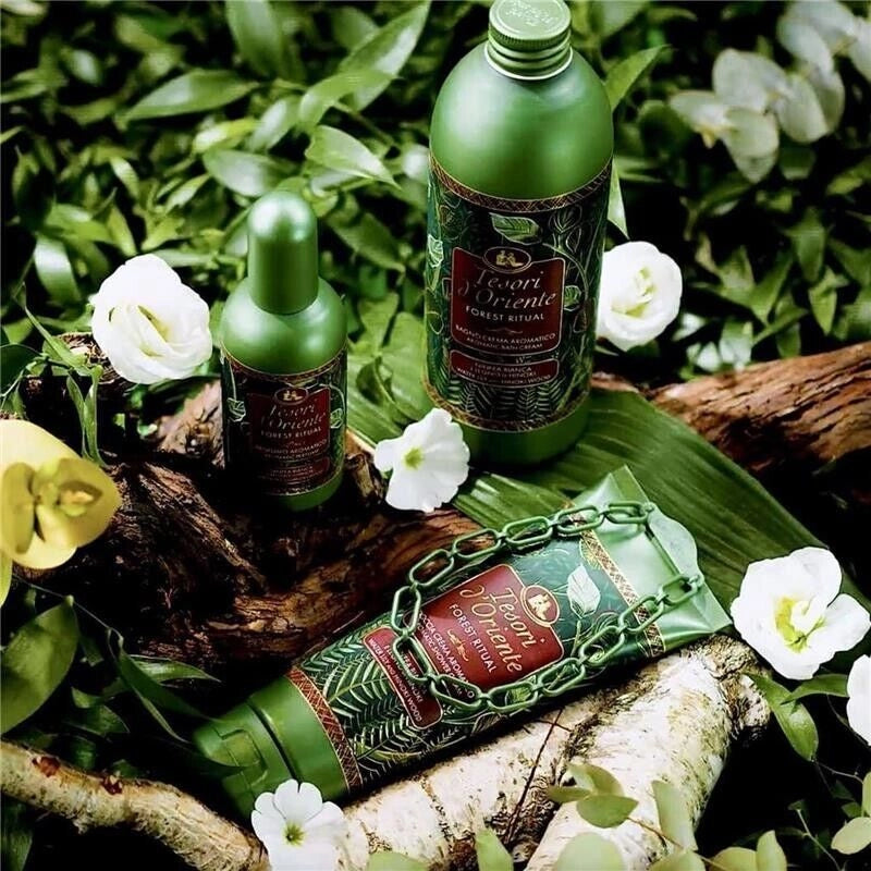 TESORI D'ORIENTE FOREST THERAPY BAGNO CREMA AROMATICO NINFEA BIANCA 500 ML