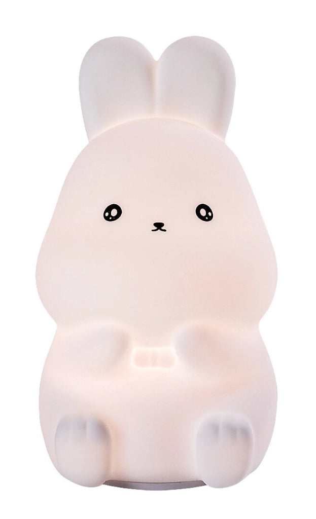Lampada notturna coniglio LED RGB bianca Rabalux