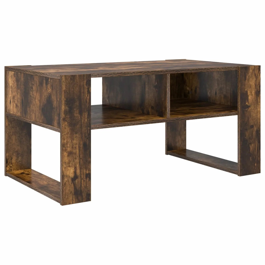 Tavolino da salotto Rovere fumé 92 x 53 x 45 cm