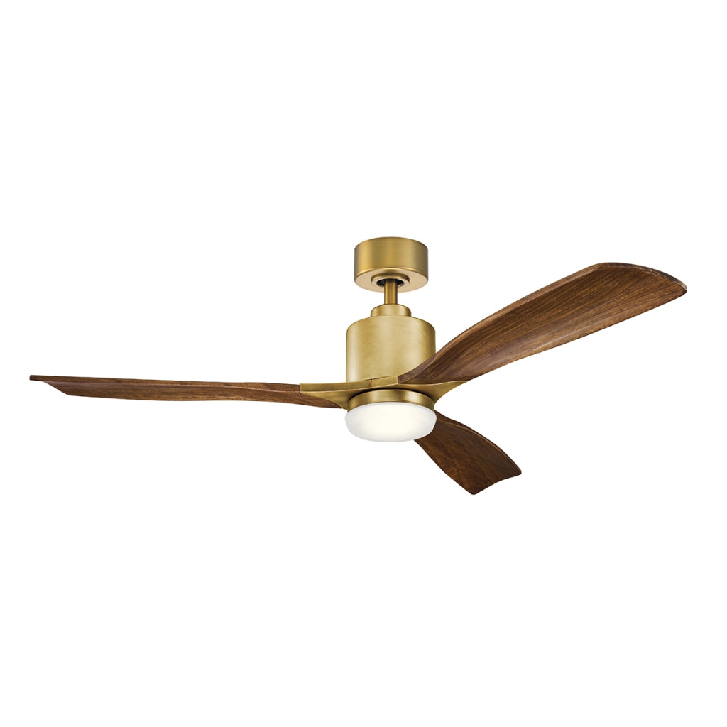 Ventilatore soffitto 132cm LED 14W telecomando Ridley II