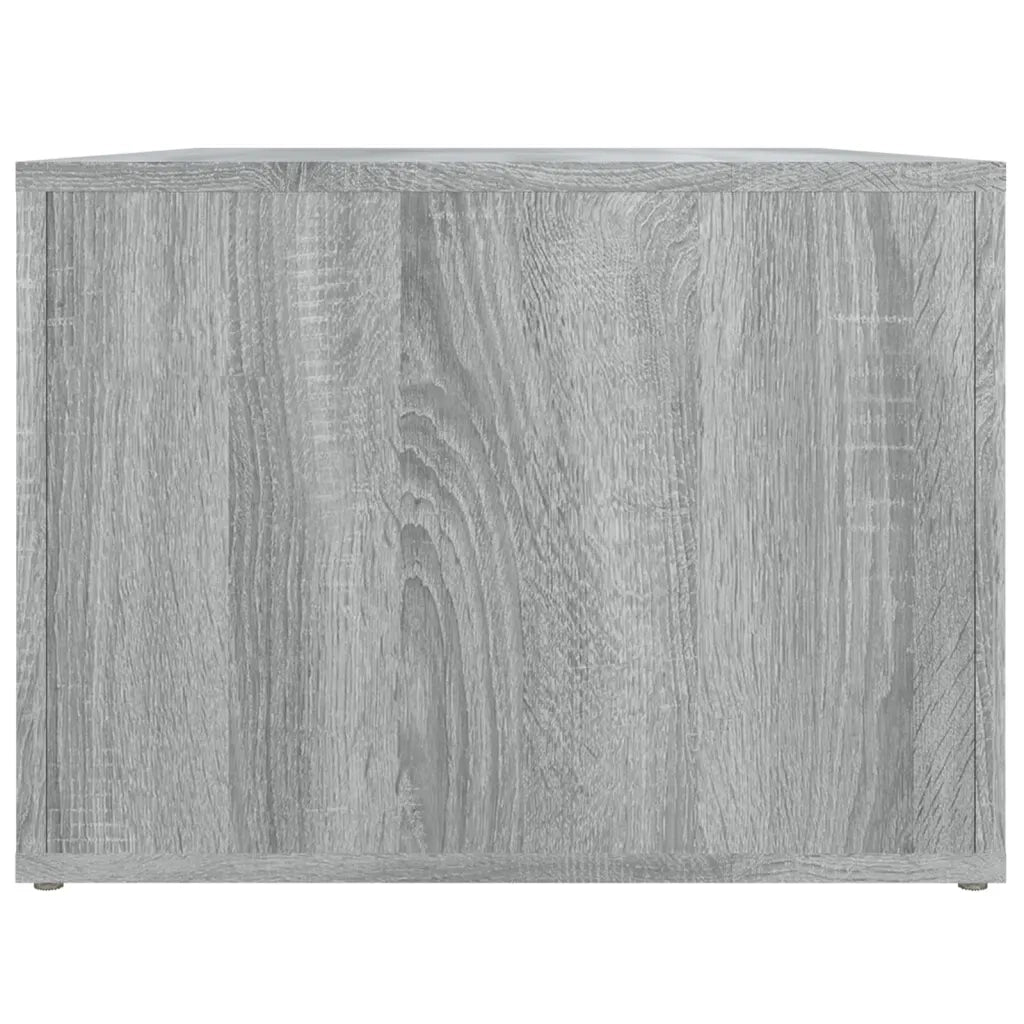Tavolino da Salotto Grigio Sonoma 80x50x36 cm Legno Multistrato 816518