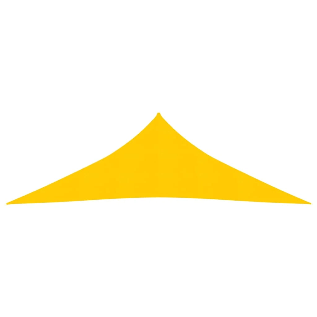 Vela in tessuto per ombrellone 160 g/m² HDPE 4 x 4 x 5,8 m giallo 02_0009131