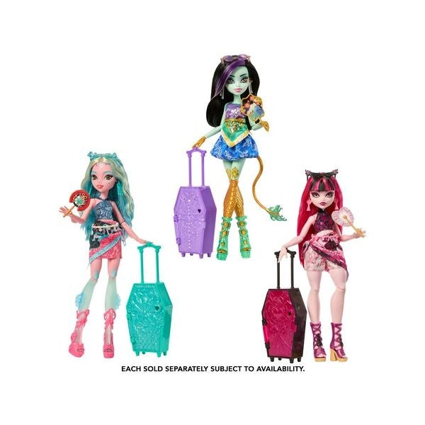 Bambola mattel jdr49 monster high segreti da brivido s.7 assortito