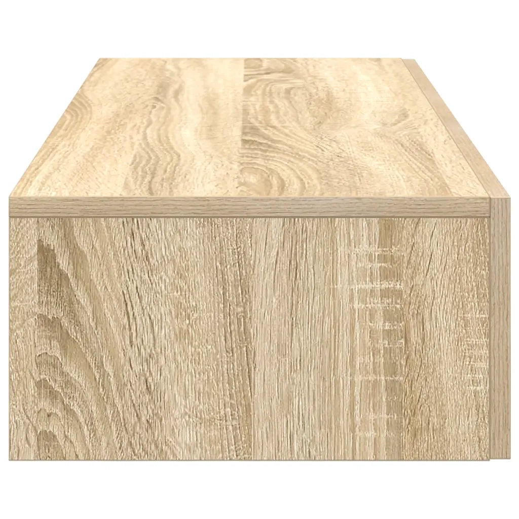 vidaXL Scaffale a Parete con Cassetti Sonoma 60x26,5x15 cm Truciolato