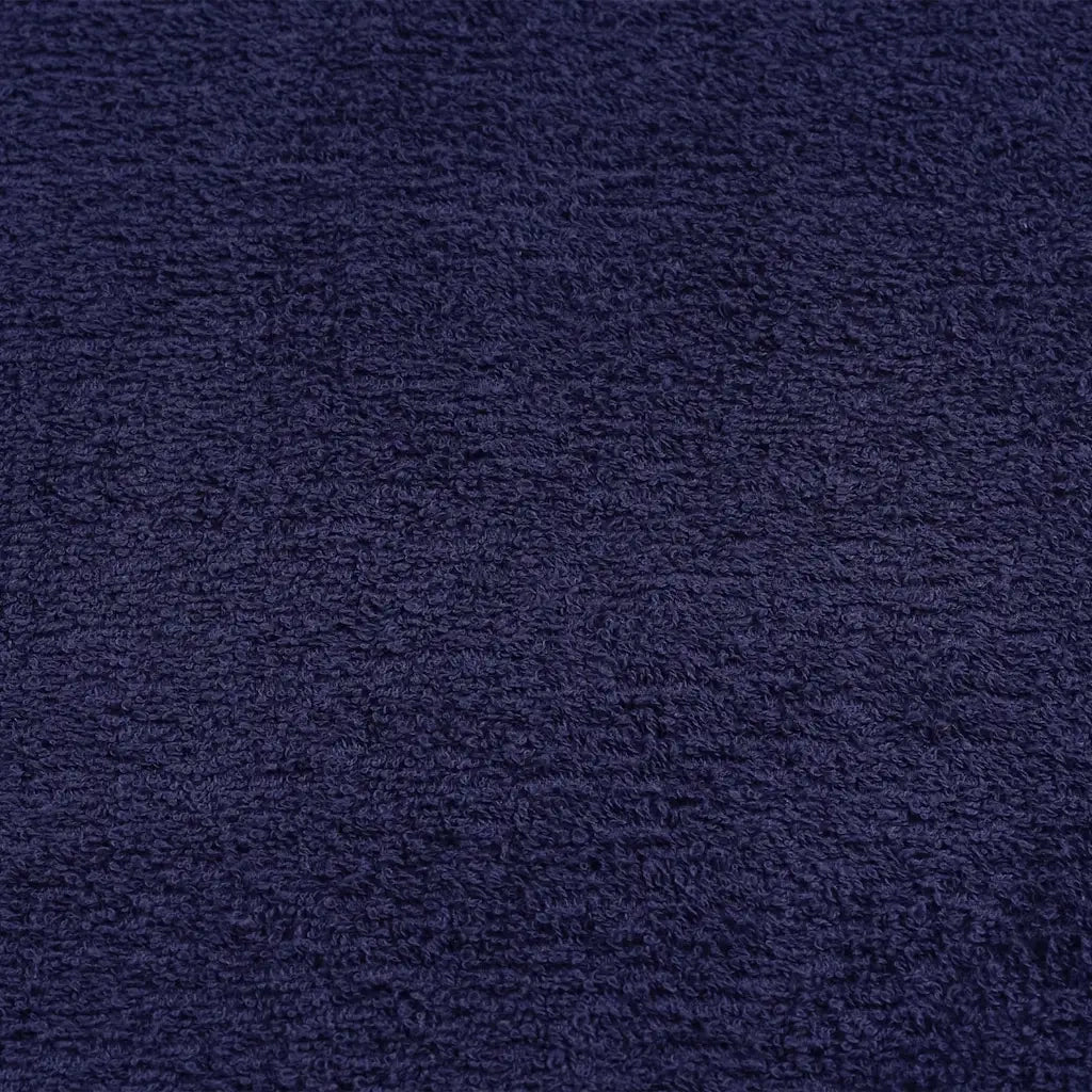 Asciugamani per sauna FROGN 10 pezzi blu navy 80x200 cm 360 g/m² 136793