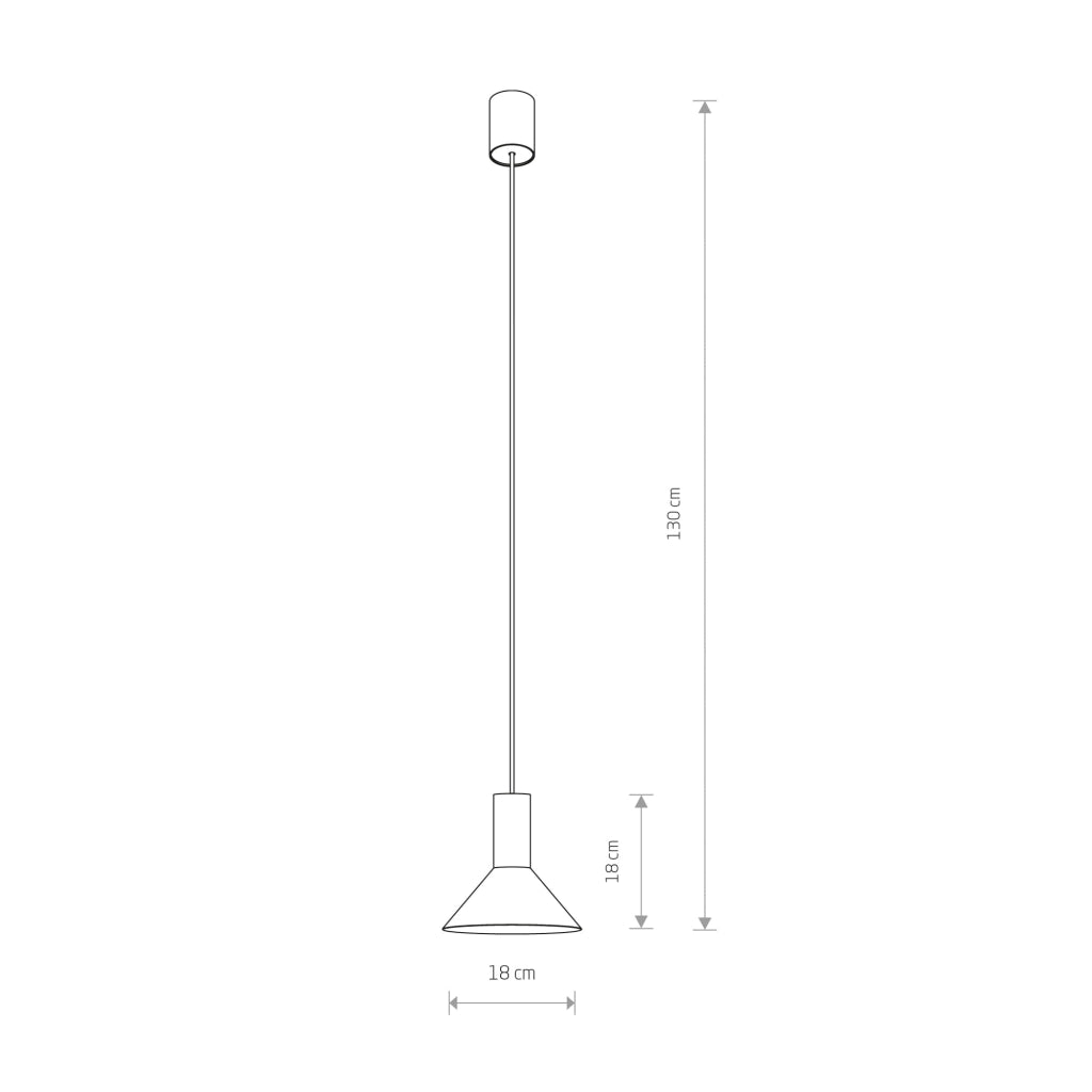 Lampada sospesa Nowodvorski Hermanos 8103 ottone nero GU10