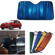 Trade Shop - Set 2 Tendina Parasole Per Parabrezza Auto Camper Protezione Cruscotto 140 X 70cm -