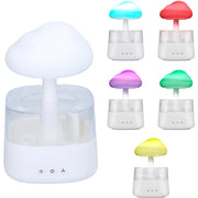 Umidificatore Ambiente Diffusore di Aromi Oli Essenziali e LED Funzione Pioggia